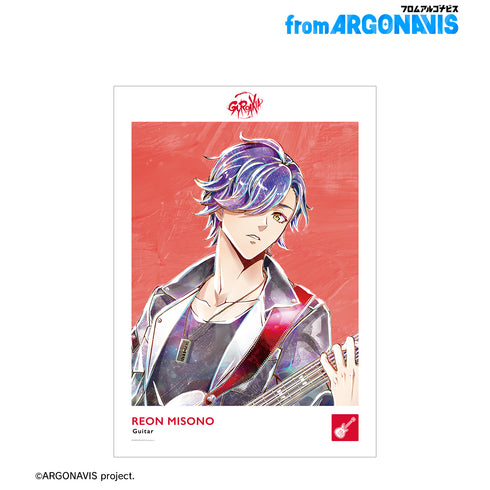 『ARGONAVIS From BanG Dream!』美園礼音 Ani-Art A3マット加工ポスター